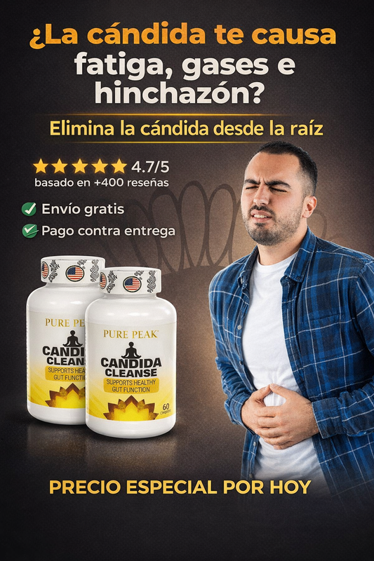 Suplemento Candida Cleanse 60 Capsulas