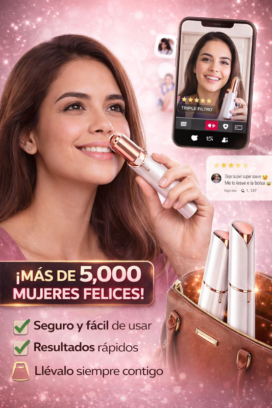 Depiladora Electrica Cejas Y Bello Facia