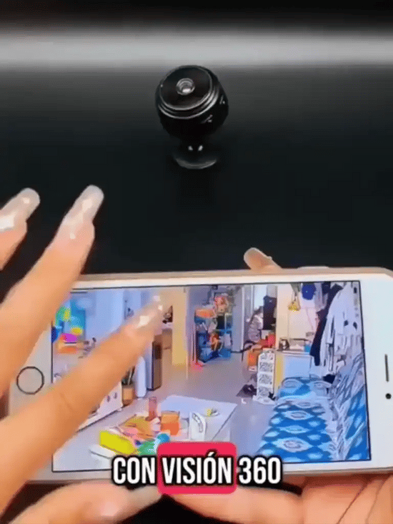 Mini Cámara Ip Wifi Espia 1080p