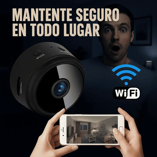 Mini Cámara Ip Wifi Espia 1080p