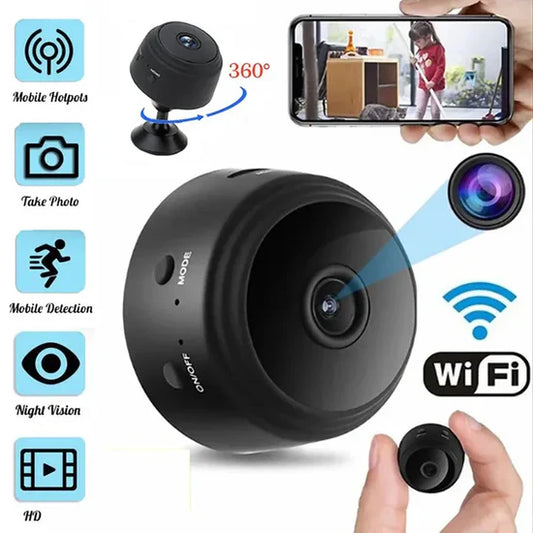 Mini Cámara Ip Wifi Espia 1080p