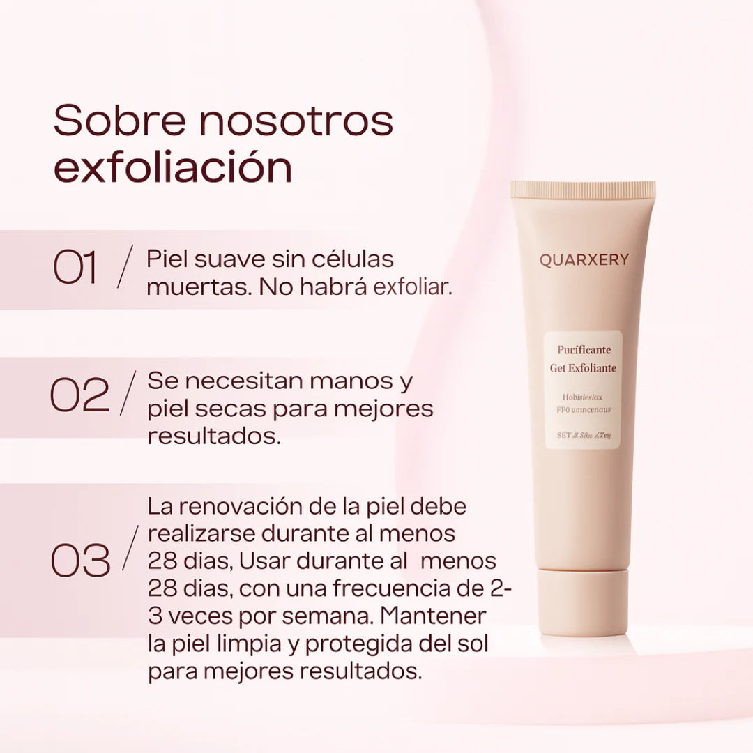 Gel Exfoliante QUARXERY Purificante 50gr