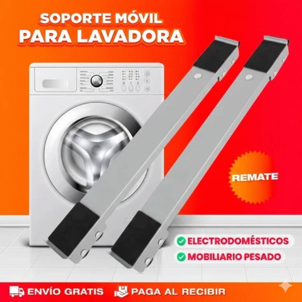 COMBO DE SOPORTES LINEALES PARA ELECTRODOMÉSTICOS + ENVÍO GRATIS ✅