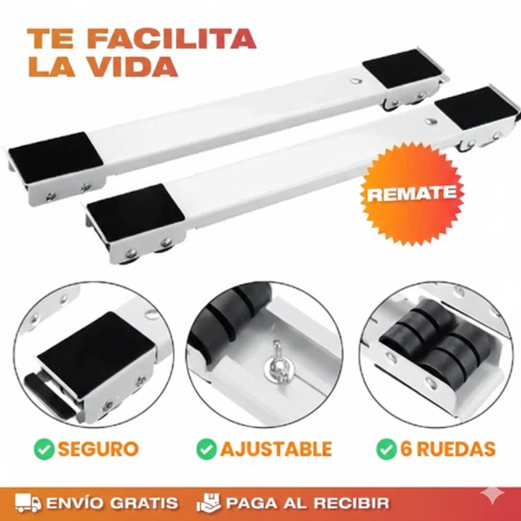 COMBO DE SOPORTES LINEALES PARA ELECTRODOMÉSTICOS + ENVÍO GRATIS ✅